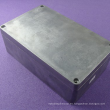 Caja de electrónica de aluminio personalizada bloques de terminales integrados caja impermeable de aluminio AWP511 con tamaño 260 * 160 * 90 mm